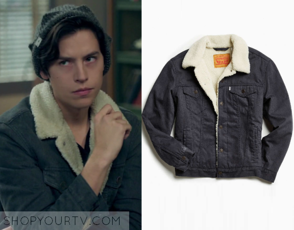 Riverdale: Season 1 Episode 5 Jughead Jones' Faux Fur Jacket | Shop Your TV