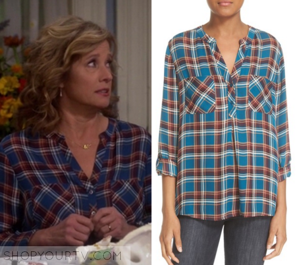 Nancy Travis Fashion Clothes Style And Wardrobe Worn On Tv Shows