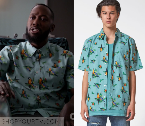 vans parrot shirt