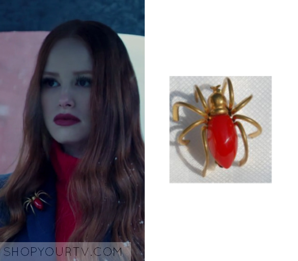 Riverdale Cheryl Blossom Spider Brooch Hot Topic Exclusive