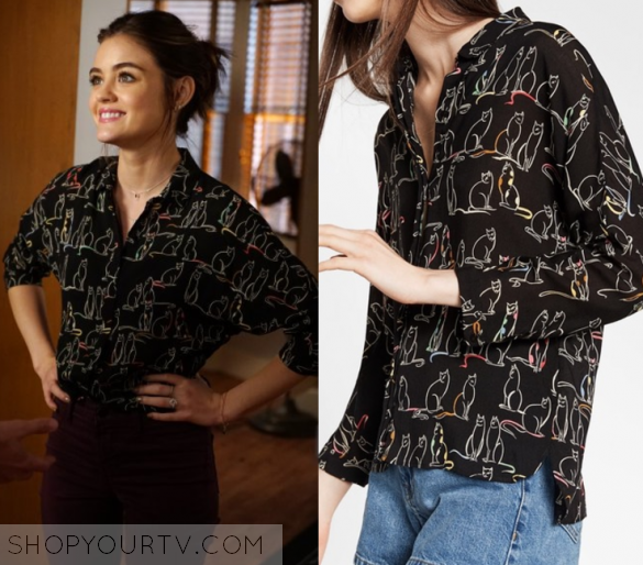 Aria Montgomery Fashion Clothes Style And Wardrobe Worn On Tv