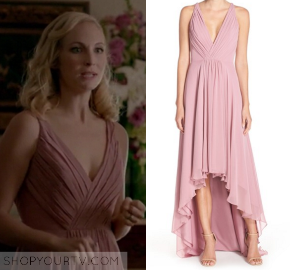 The Vampire Diaries Season 8 Episode 9 Caroline s Pink Evening