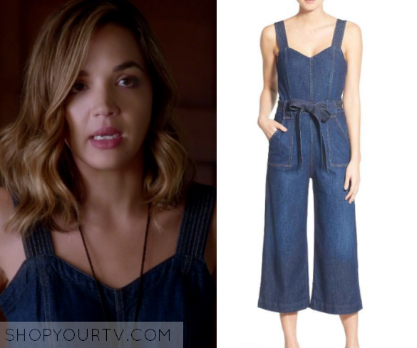 Famous in Love: Season 1 Episode 10 Cassie's Denim Jumpsuit