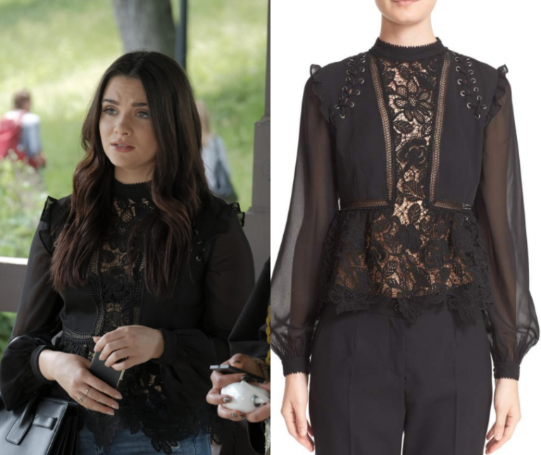 The Bold Type: Season 1 Episode 10 Jane's Lace Blouse | Shop Your TV