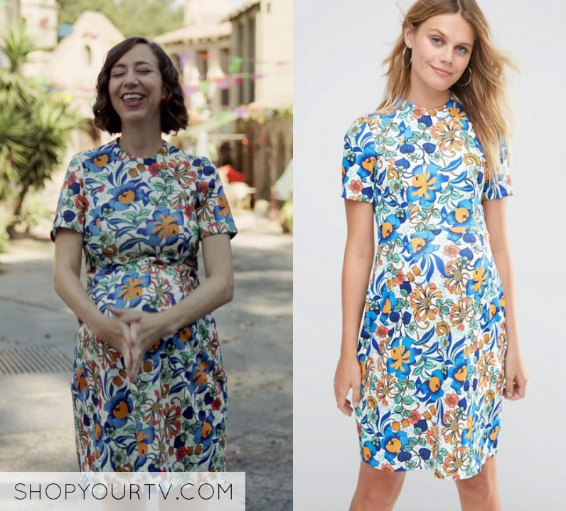 The Last Man on Earth: Season 4 Episode 4 Carol's Floral Printed Dress ...