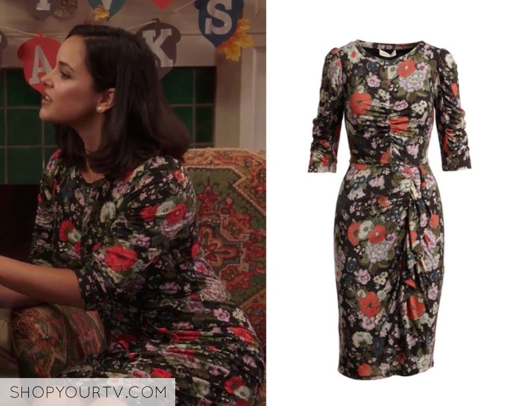 Brooklyn Nine Nine: Season 5 Episode 7 Amy's Floral Ruched Dress | Shop ...