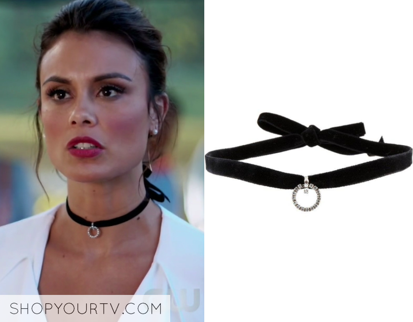 Dynasty: Season 1 Episode 5 Cristal's Black Velvet Choker