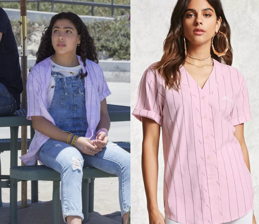 Marvel's Runaways: Season 1 Episode 3 Molly's Striped Baseball Tee 