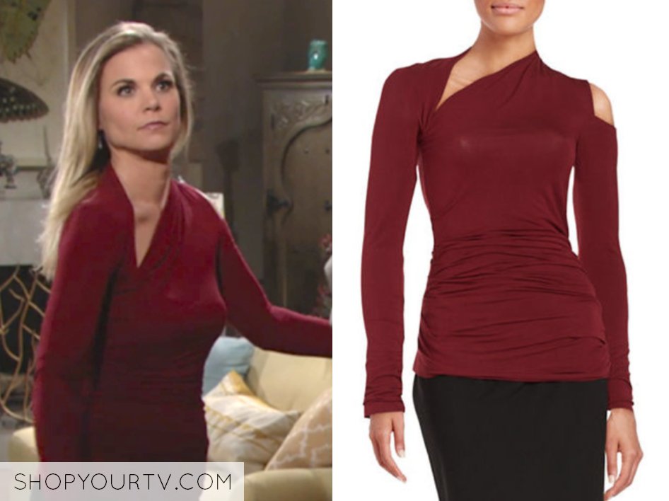 The Young and the Restless: November 2017 Phyllis' Burgundy Red ...