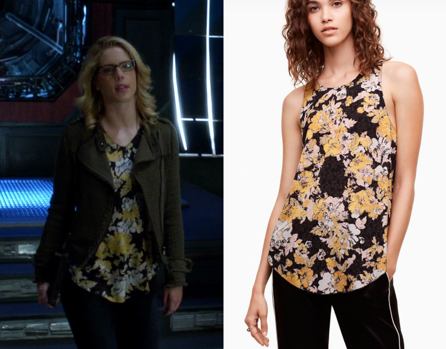 Arrow: Season 6 Episode 8 Felicity's Floral Blouse | Shop Your TV