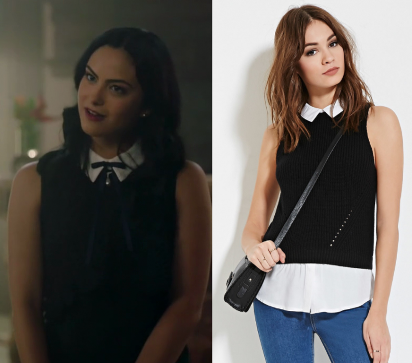 Riverdale: Season 2 Episode 5 Veronica's Collared Top | Shop Your TV