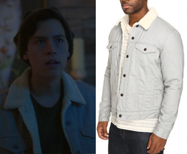 Riverdale Season 2 Episode 4 Jugheads Light Sherpa Jacket Shop Your Tv