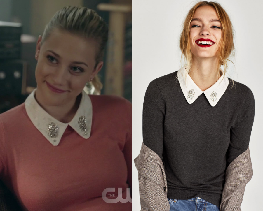 Betty cooper crown sweater outfit sale