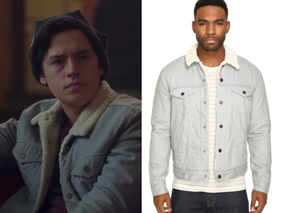 Riverdale: Season 2 Episode 13 Jughead's Sherpa Stone Jacket | Shop Your TV