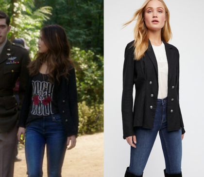 Famous in Love: Season 2 Episode 3 Harper's Button Front Jacket | Shop ...