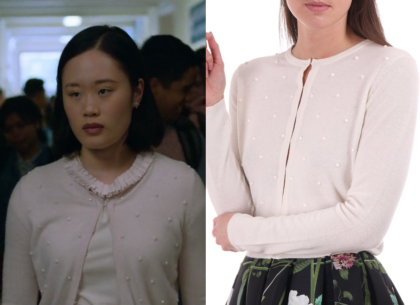 13 Reasons Why Season 2 Episode 3 Courtneys Stone Printed Cardigan