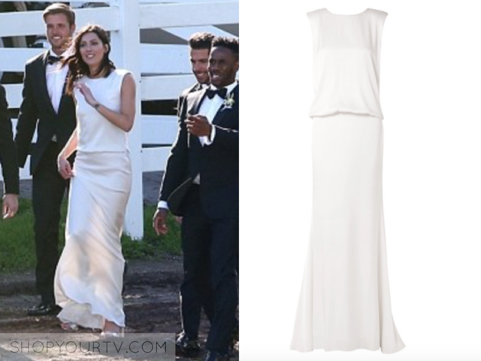 The Bachelorette: Season 14 Sneak Peek Becca Kufrin's White Satin Cowl ...