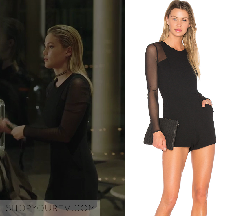 Cloak and Dagger: Season 1 Episode 1 Tandy's Black Mesh Dress | Shop ...