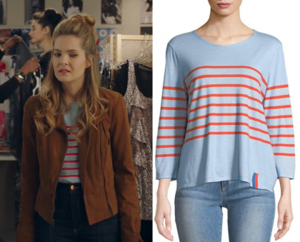 The Bold Type: Season 2 Episode 7 Sutton's Blue/Red Striped Sweater ...