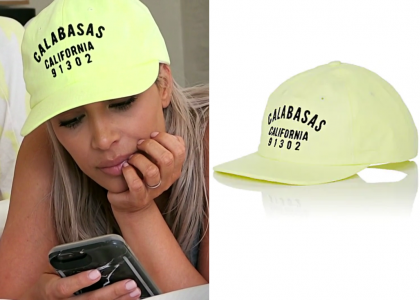 yeezy calabasas hat yellow