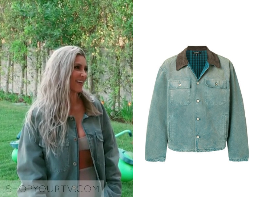 Keeping Up With The Kardashians: Season 15 Episode 2 Kim's Denim Jacket ...