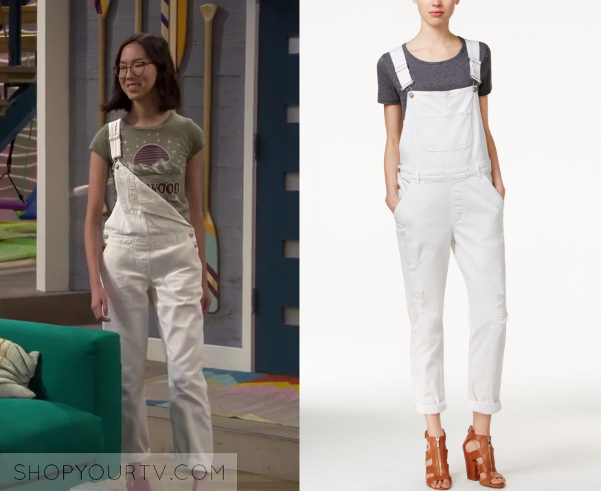 frankie grace denim overalls