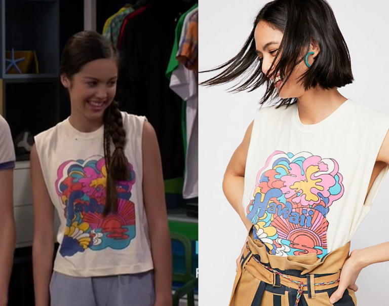 Bizaardvark: Season 3 Episode 3 Paige's Hawaii Muscle Tee | Shop Your TV