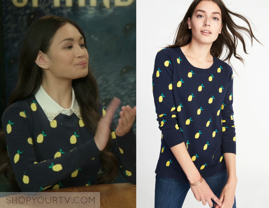 Old navy 2025 lemon sweater