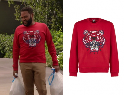 red tiger sweater