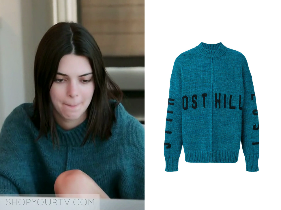 lost hills sweater