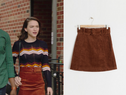 cara cord skirt fat face