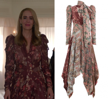 American Horror Story: Season 8 Episode 10 Cordelia's Pink Floral Print ...