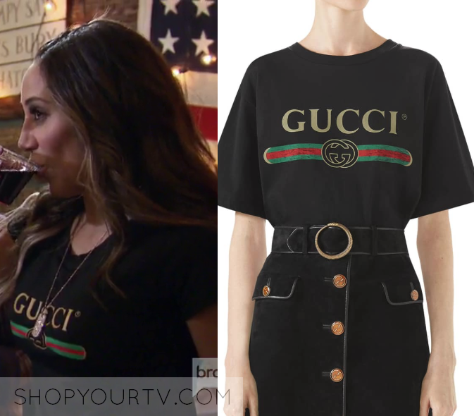 Melissa's Gucci belt bag on The Real Housewives of New Jersey