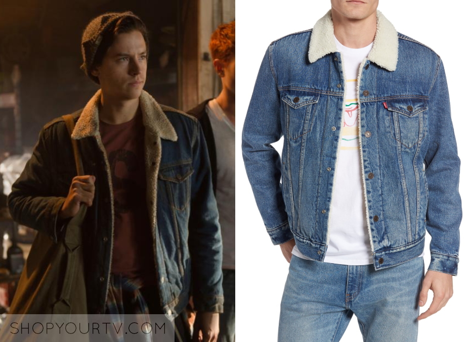 Riverdale: Season 3 Episode 8 Jughead's Blue Sherpa Jacket | Fashion,  Clothes, Outfits and Wardrobe on | Shop Your TV