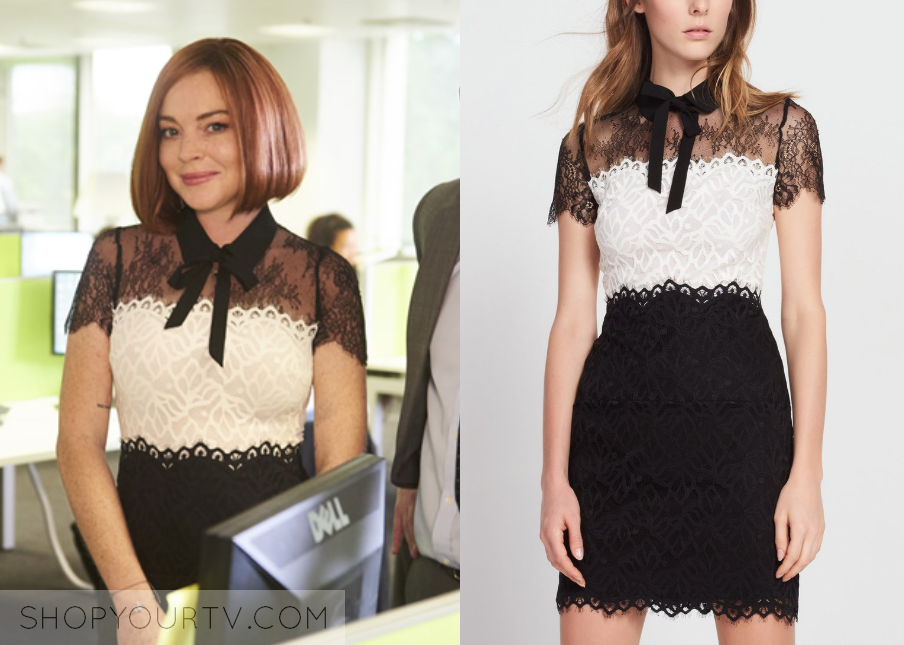 Sick Note: Season 2 Episode 2 Katerina's Black Lace Mini Dress | Shop ...