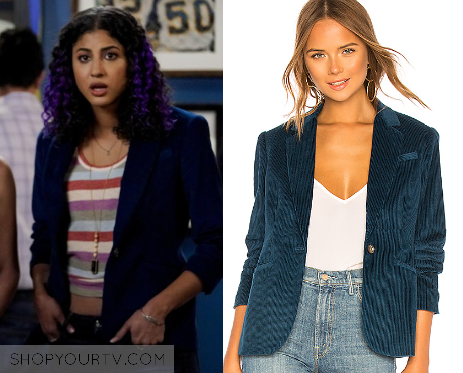 Crazy Ex Girlfriend: Season 4 Episode 8 Heather's Blue Corduroy Blazer ...