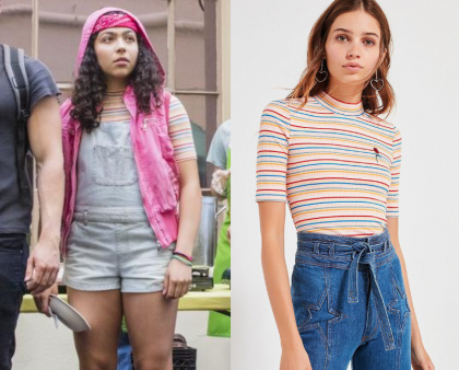 Marvel's Runaways: Season 2 Episode 1 Molly's Striped Tee | Shop Your TV