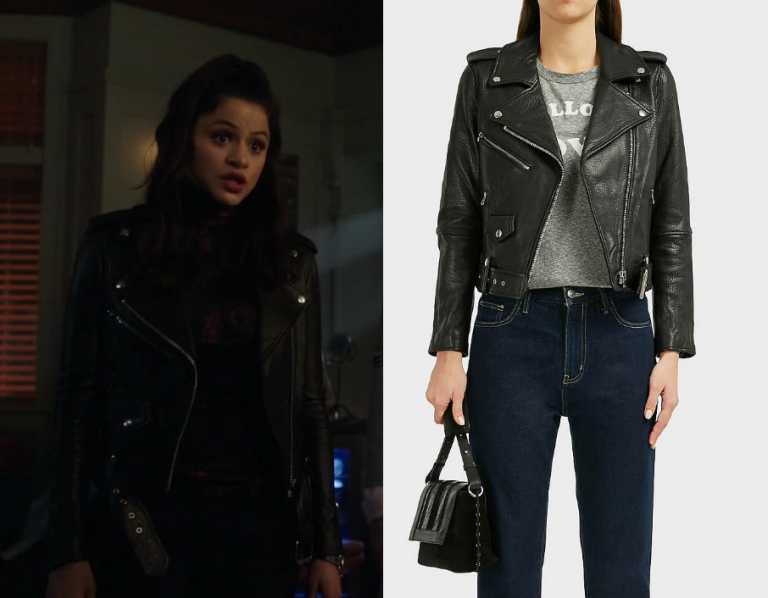 Charmed: Season 1 Episode 10 Mel's Black Biker Jacket | Fashion ...