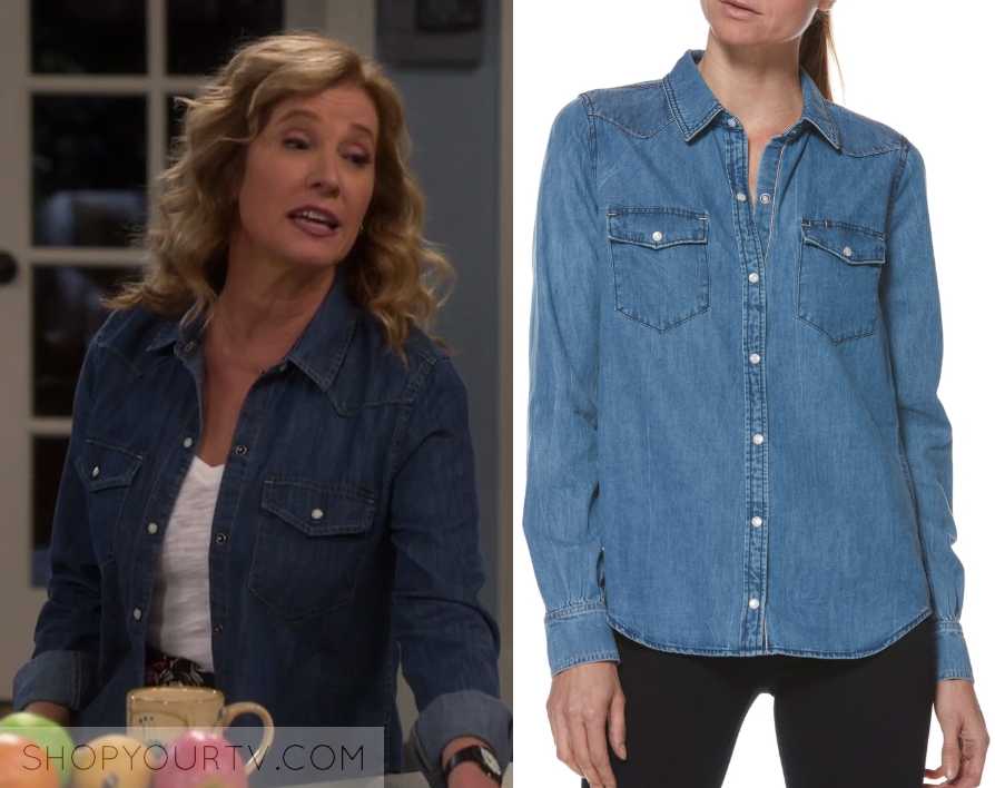 Nancy Travis Fashion Clothes Style And Wardrobe Worn On Tv Shows