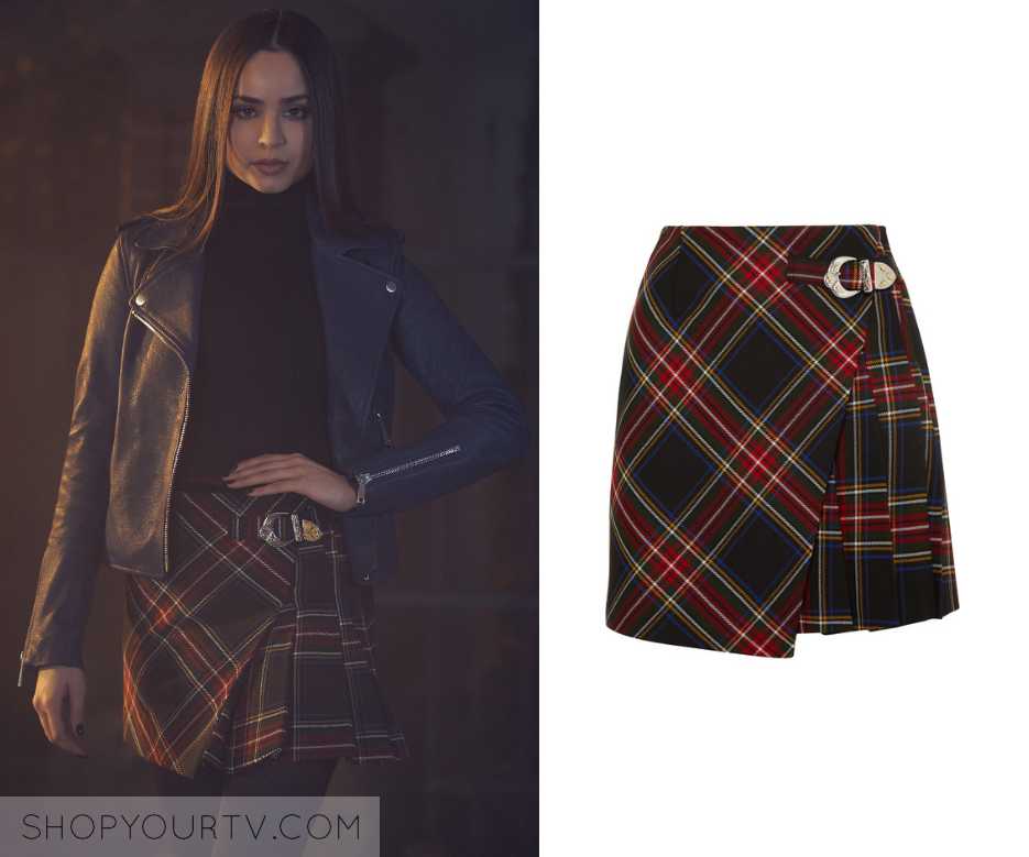 The Perfectionists Season 1 Promos Avas Plaid Kilt Skirt - seth meyers kilt