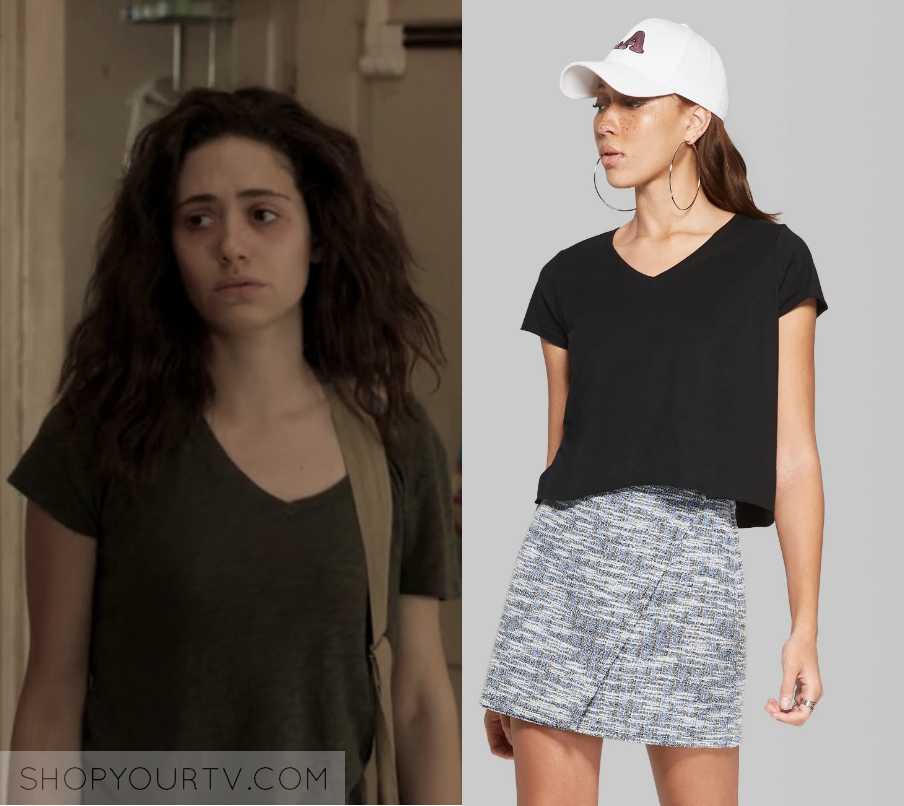 Shameless: Season 6 Episode 1 Fiona's Aztec Open Front Cardigan