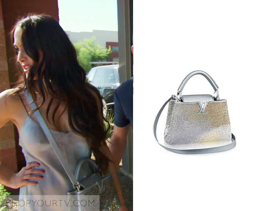 Louis Vuitton Capucines BB with silver worn by Herself (Nikki Bella) in  Total Bellas (S04E05)