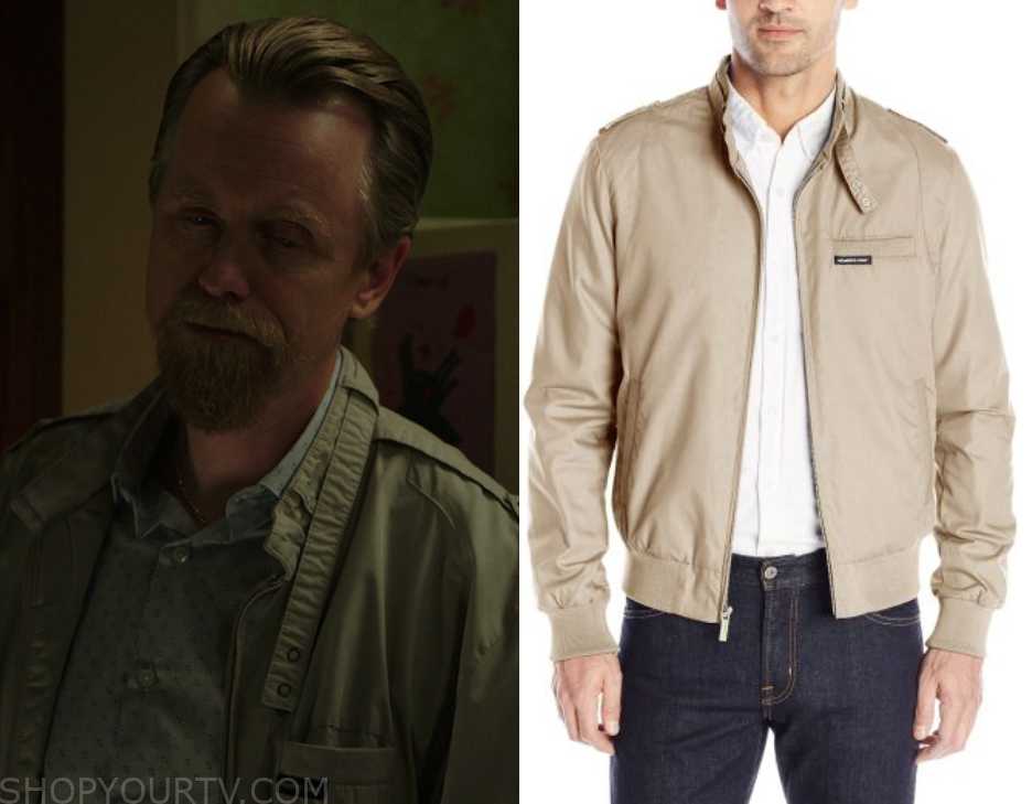 Good Girls: Season 2 Episode 1 Leslie's Khaki Zip Jacket | Shop Your TV