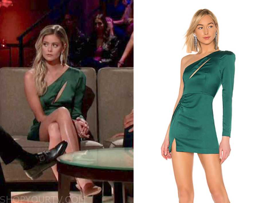 bachelorette green dress