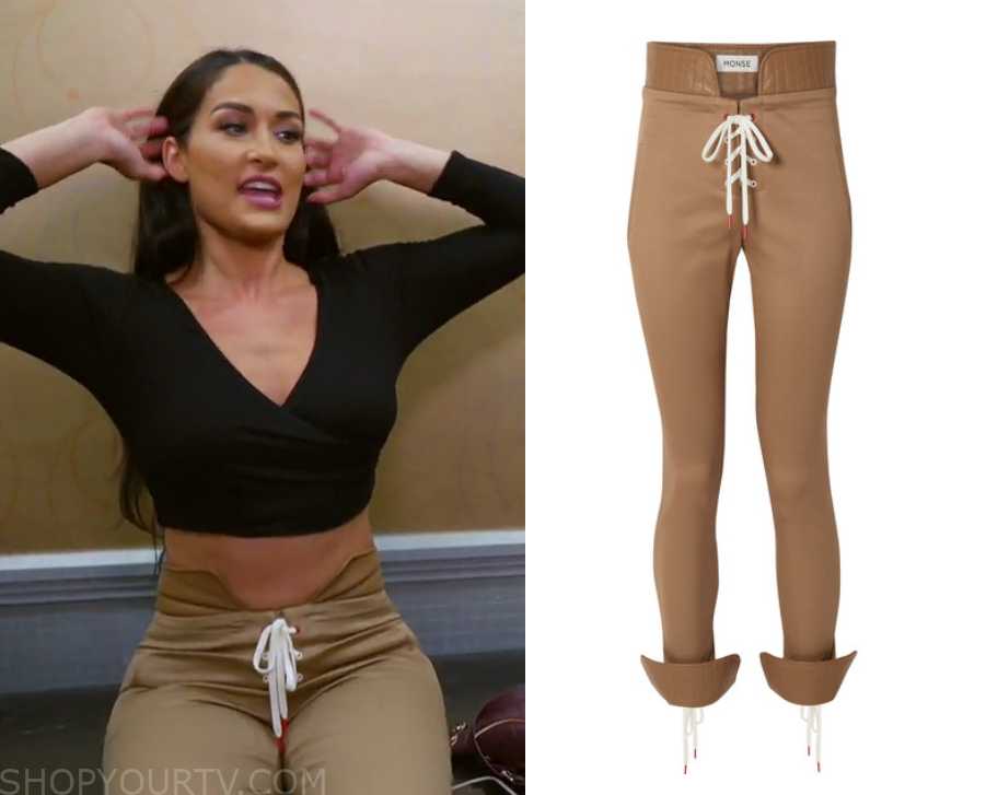 Total Bellas: Season 4 Episode 10 Nikki's Tan Leather Boots