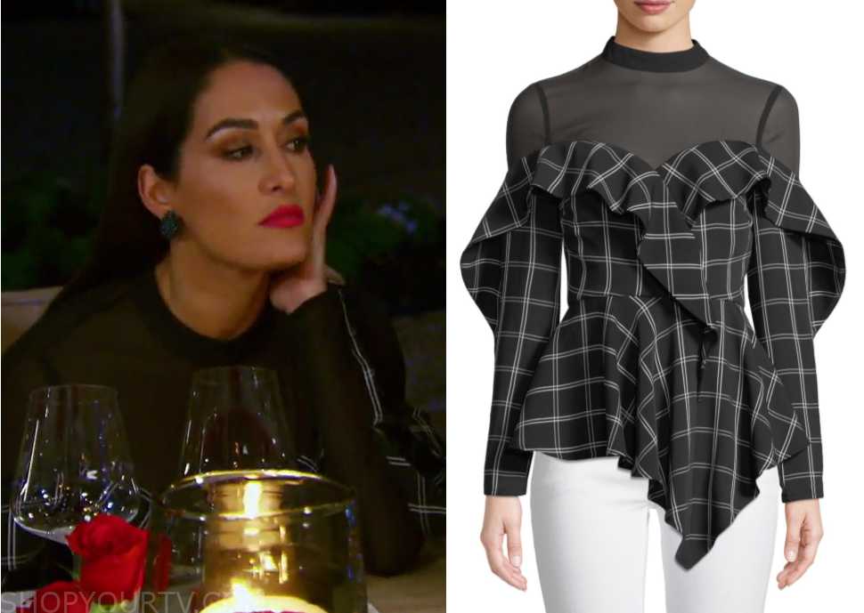 Louis Vuitton Capucines BB with silver worn by Herself (Nikki Bella) in  Total Bellas (S04E05)