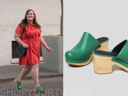 green clogs