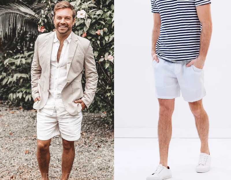 Bachelor in Paradise AU: Season 2 Episode 1 Jimmy's Linen White Shorts ...