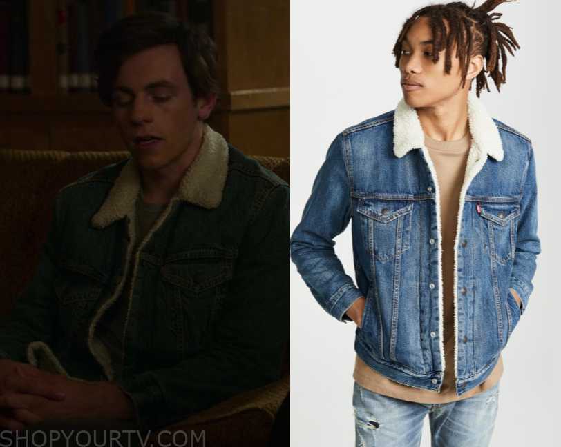 Riverdale Wardrobe — Riverdale: 2x07 Jughead's Grey Denim Jacket