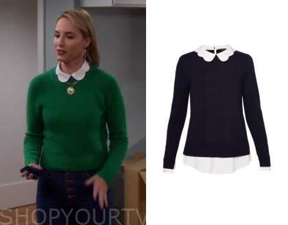 Last Man Standing: Season 7 Episode 18 Mandy's Scalloped Collar Shirt ...